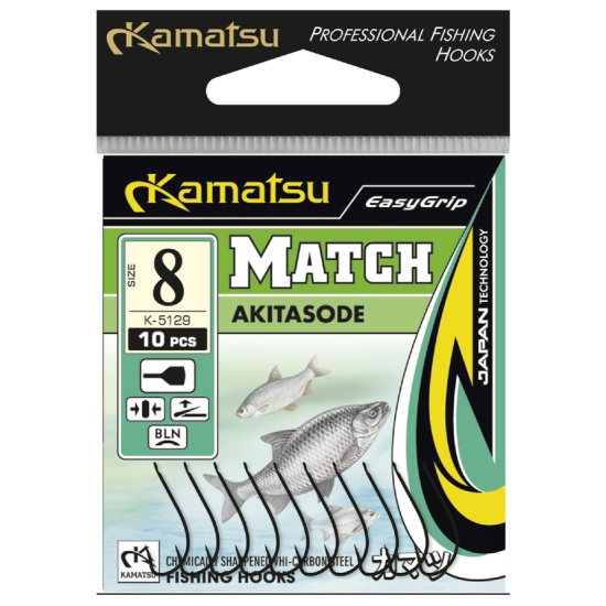 KAMATSU haczyki AKITASODE Match #16 10szt